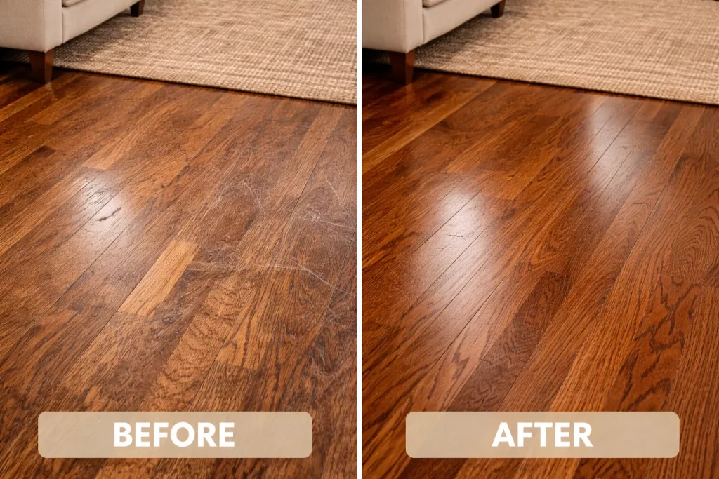 Engineered Wood Flooring Refinishing