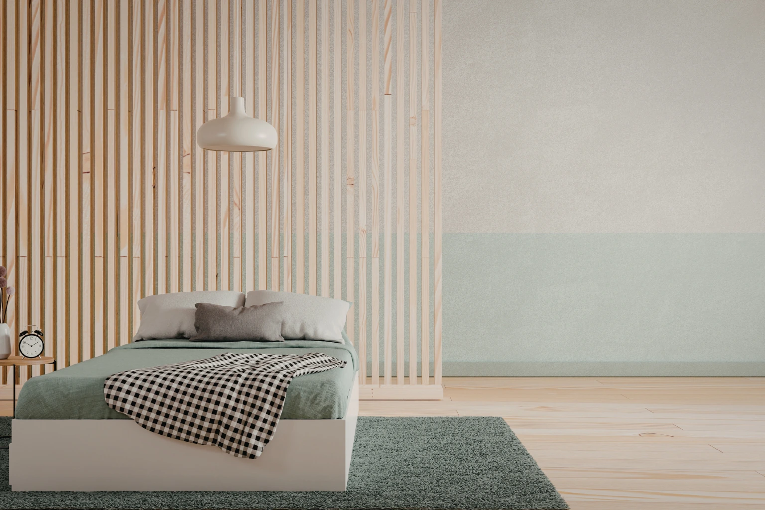 Beige Wood Flooring