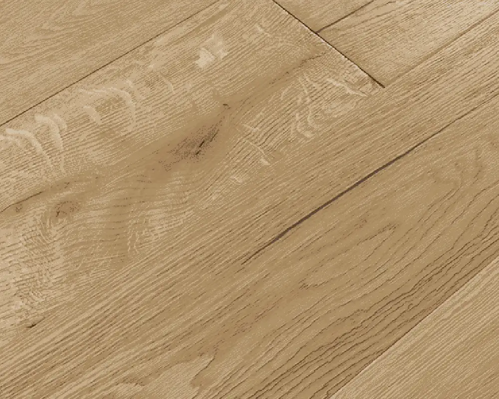 Deep Brushed Texture Wooden Flooring
