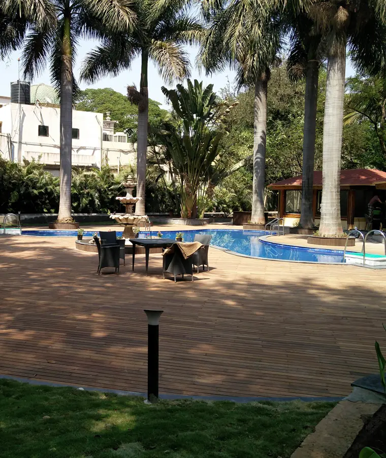 Garden Wood Decking