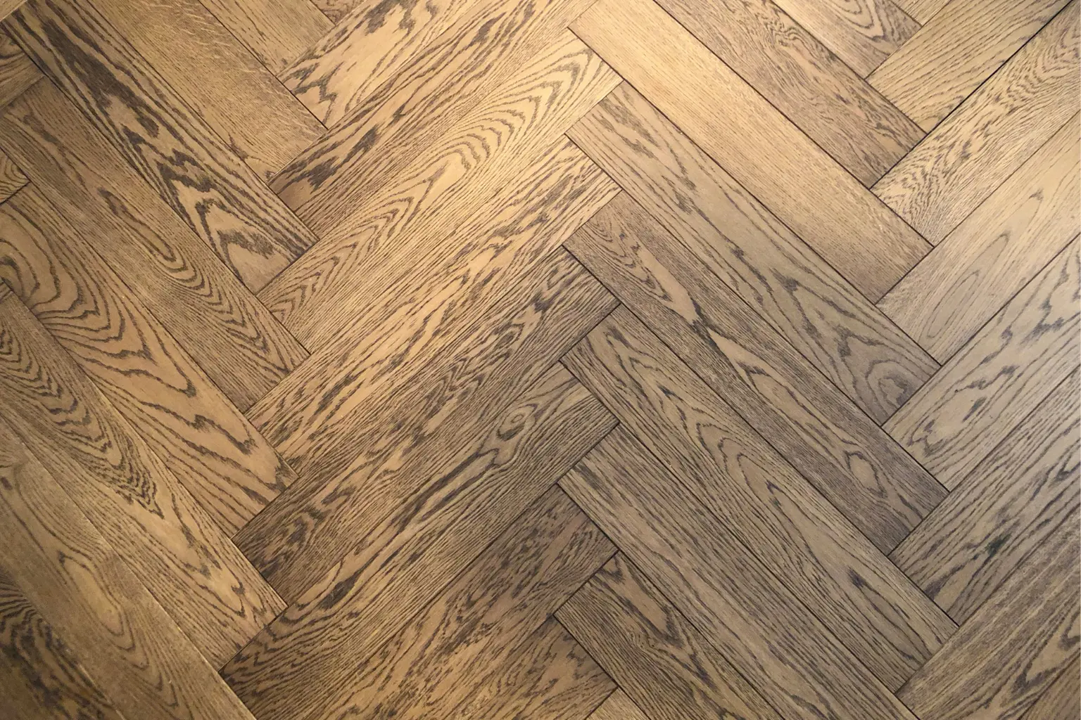 Oak Wood Flooring In Office