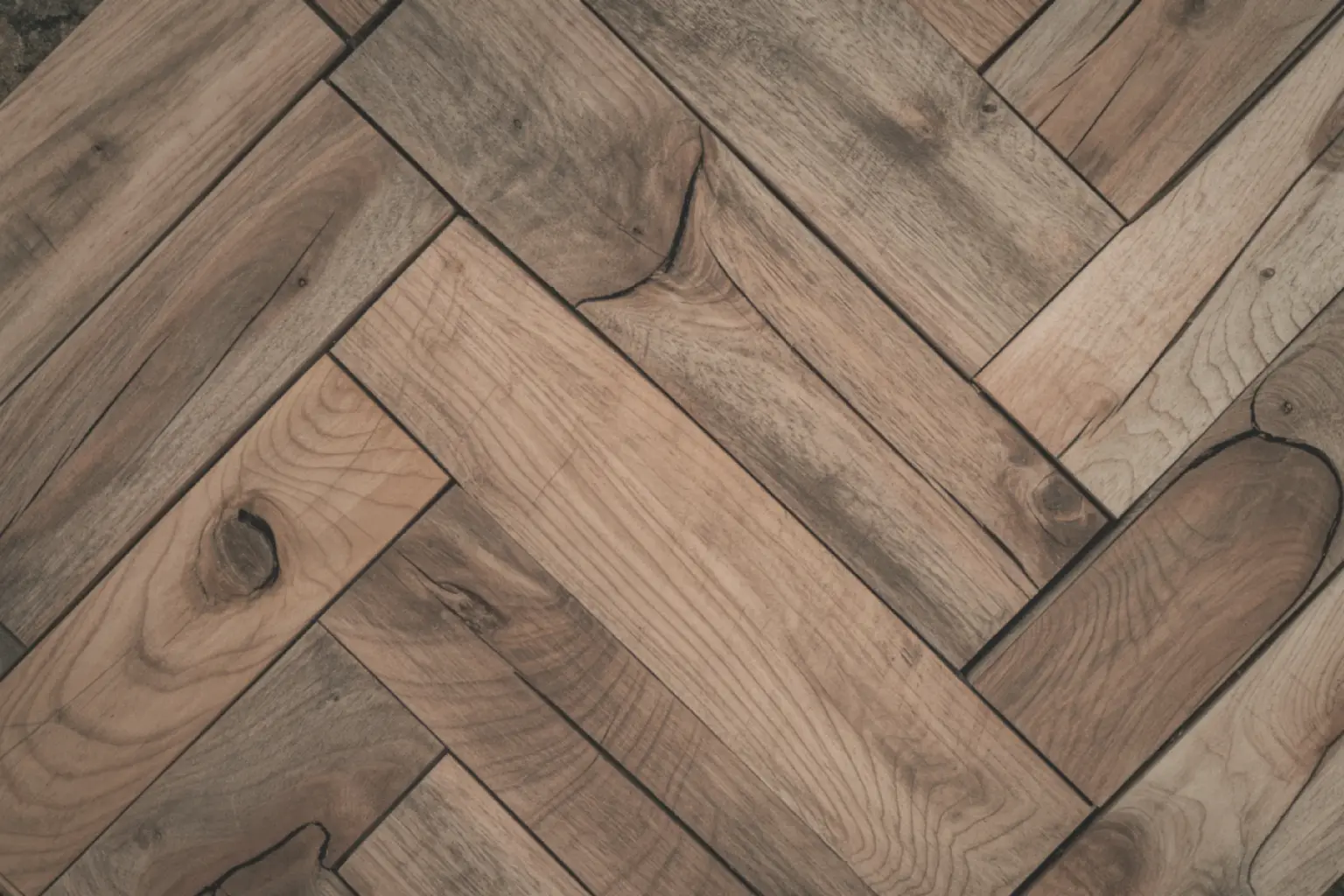 Oak Wood Floor Bedroom