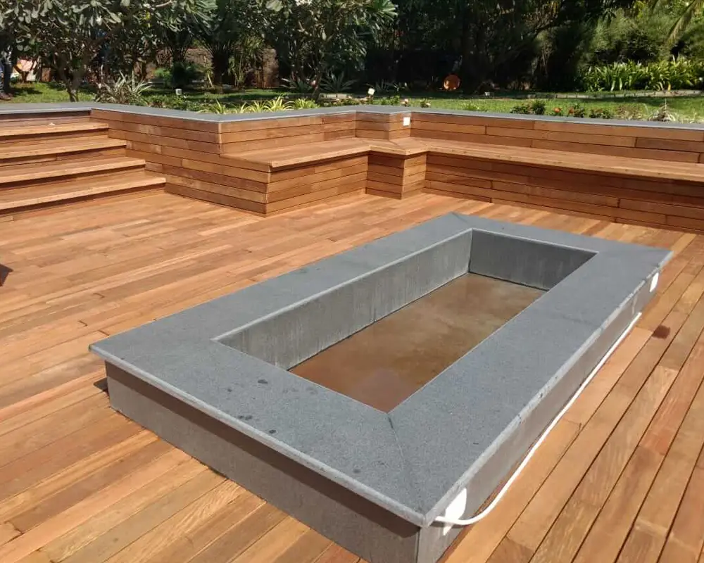 Ipe Deck Around Pool