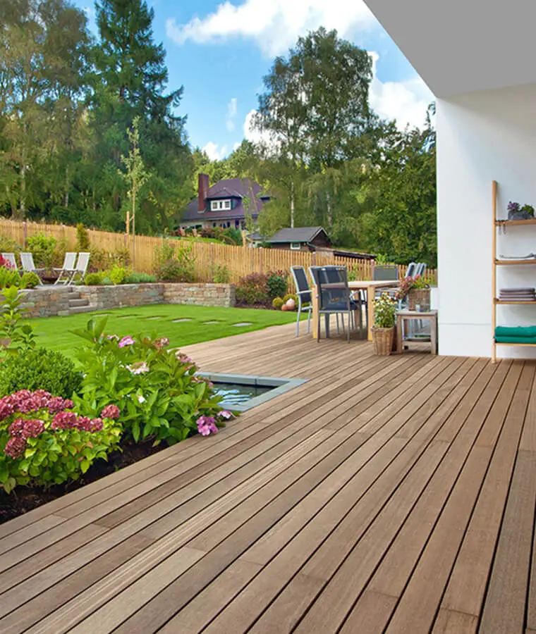 Outdoor Wood Floor