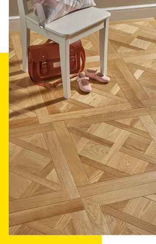 Parquet Patterned Floor