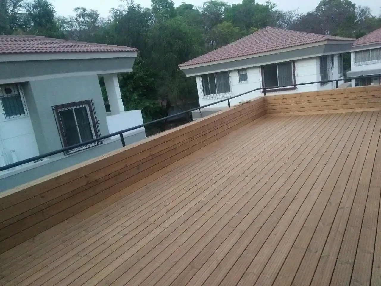 Terrace Wooden Plank Decking Lucknow