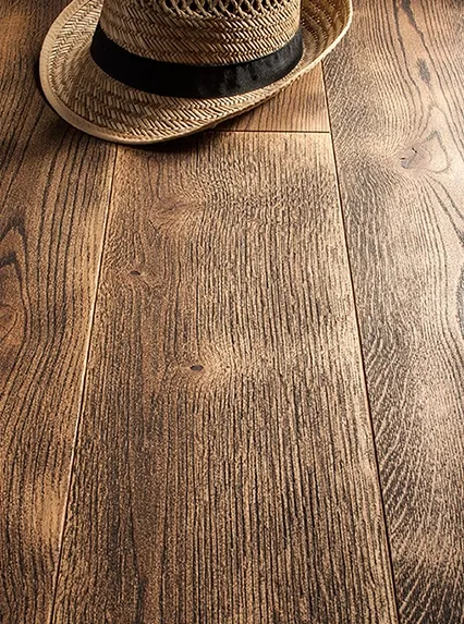 Textured Wooden Flooring for Bedroom