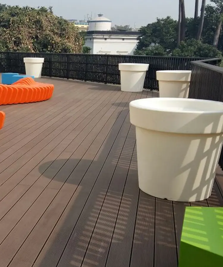 Wooden Decking Outdoors