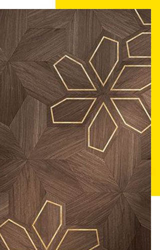 Bespoke Custom Wooden Flooring Pattern