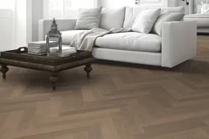 Herringbone Wooden Flooring 